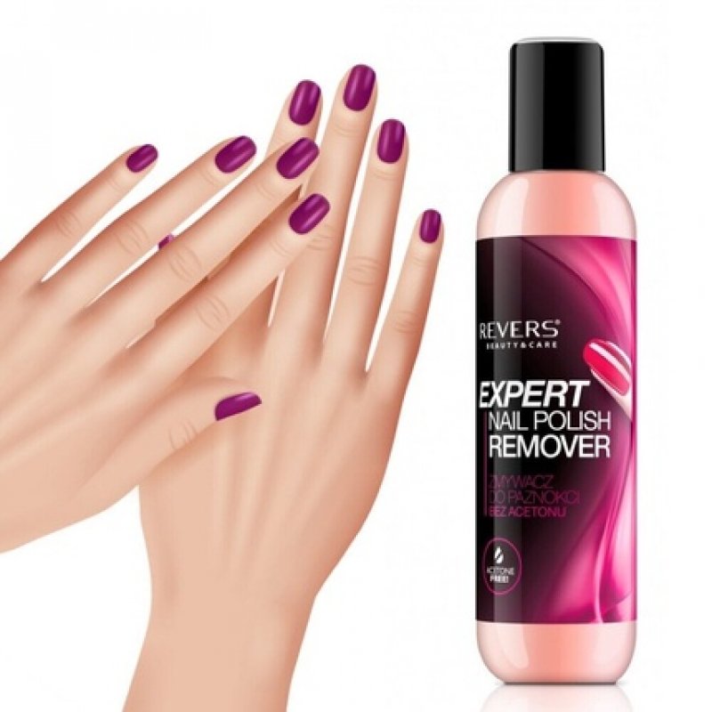 Professional Nail Polish Remover for Acrylic and False Nails - Acetone Free