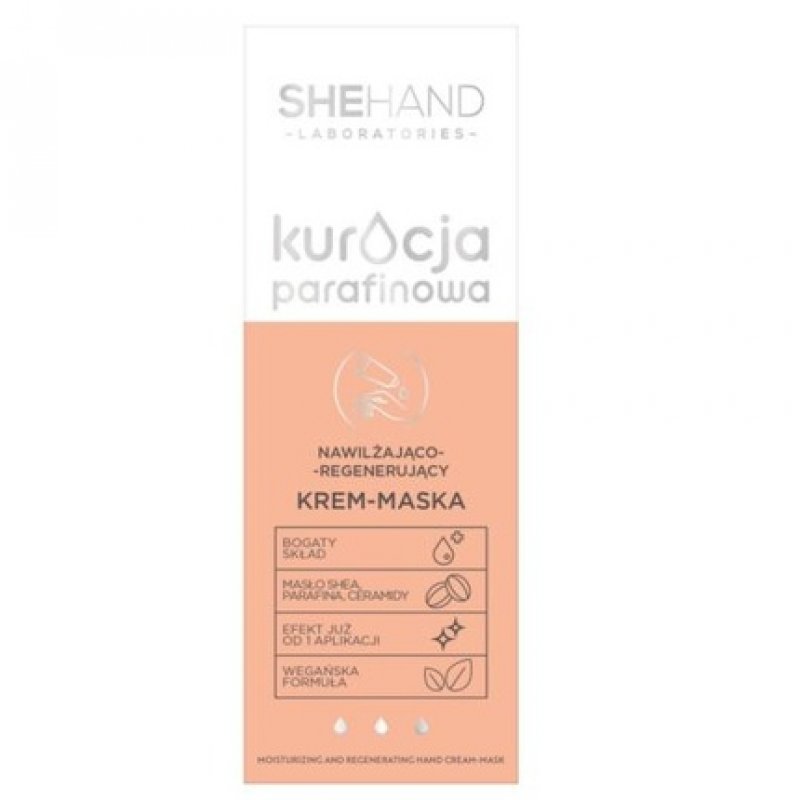 5903031258073 Moisturizing and Regenerating Paraffin Hand Cream Mask 75