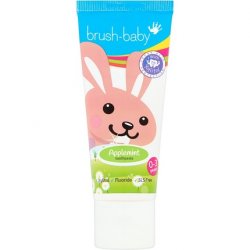 Brush-Baby Applemint Toothpaste for Babies and Toddlers Stage 2 First Teeth 50ml