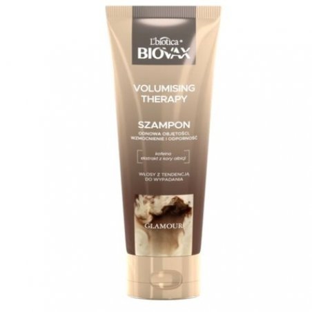 Glamour Volumising Therapy Hair Shampoo with Caffeine 200ml BIOVA
