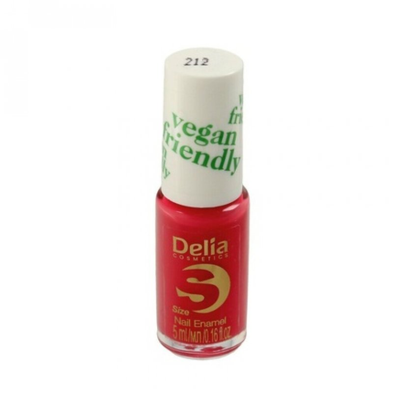 Delia Cosmetics Vegan Friendly Nail Polish Size S No. 212 Coraline 5ml