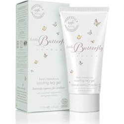 Little Butterfly London Fresh Meadows Cooling Leg Gel for Moms Comfort for Tired Legs and Feet with Natural Ingredients