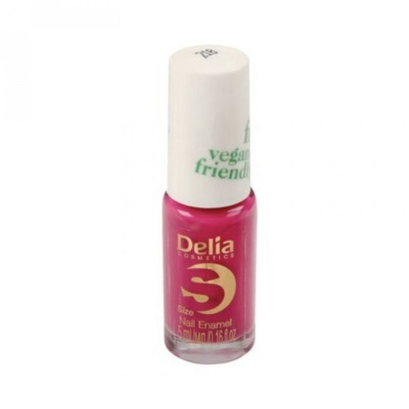 Delia Cosmetics Vegan Friendly Nail Polish Size S No. 218 Pink Promise 5ml