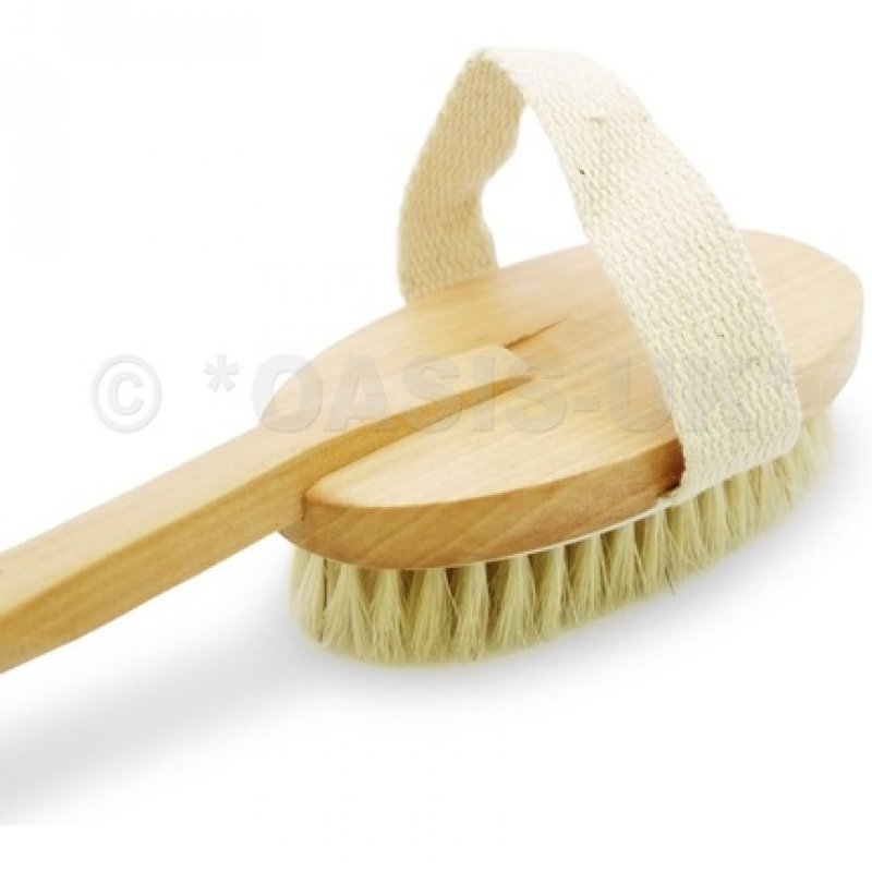 Top Choice Wooden Body Brush Massager 17 Inches