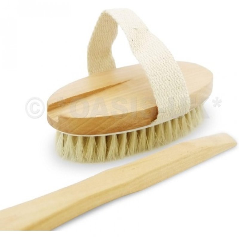 Top Choice Wooden Body Brush Massager 17 Inches