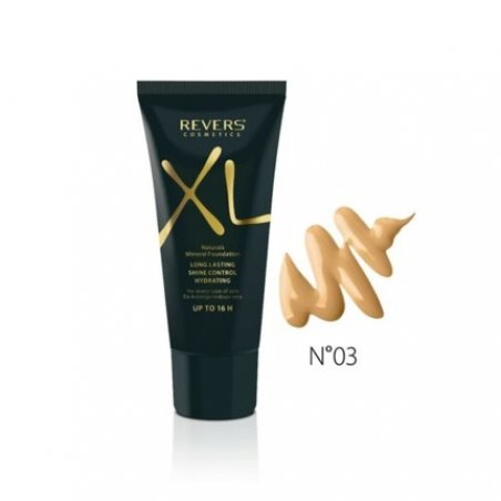 REVERS XL Natural Mineral Foundation 03 Peach 30ml