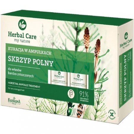 Farmona Herbal Care Horsetail Ampoule Treatment for Very Damaged Hair 5 x 5ml