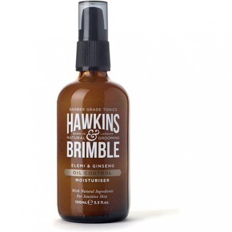 Hawkins & Brimble Oil Control Men's Face Moisturiser with Natural Ingredients - No Parabens or Animal Testing