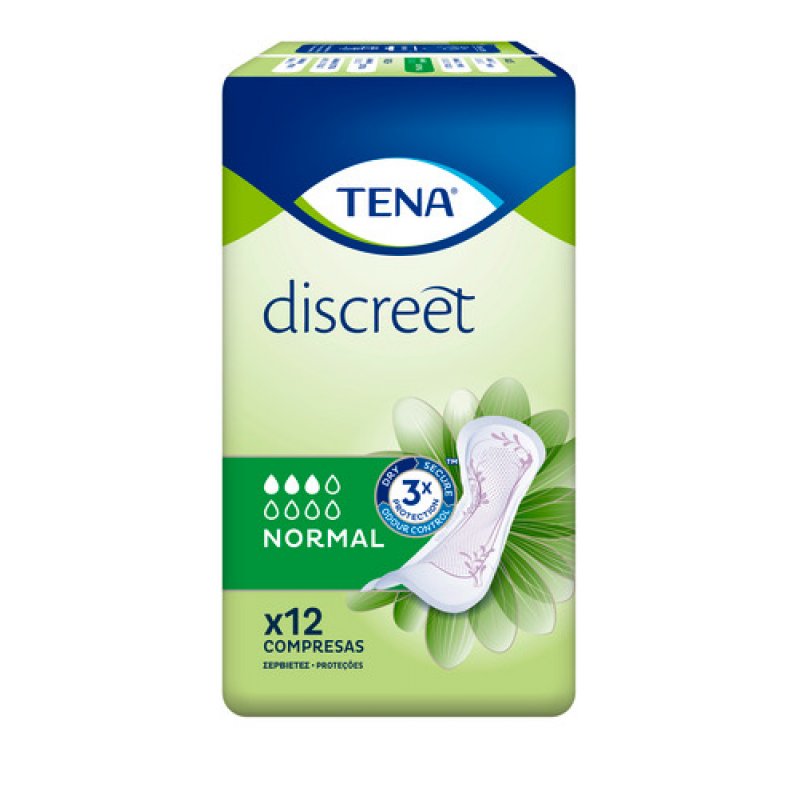 TENA Discreet Normal 12 Sanitary napkin 12 pc(s)