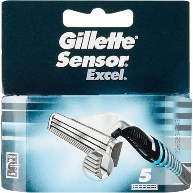 Gillette Sensor Charging Excel 5 Blades