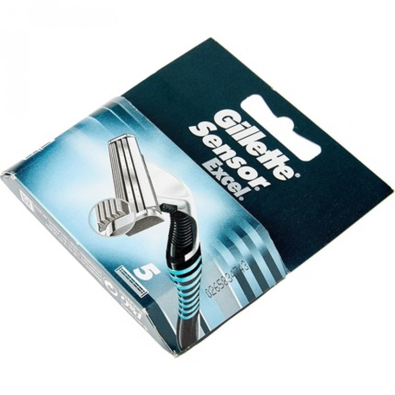 Gillette Sensor Charging Excel 5 Blades