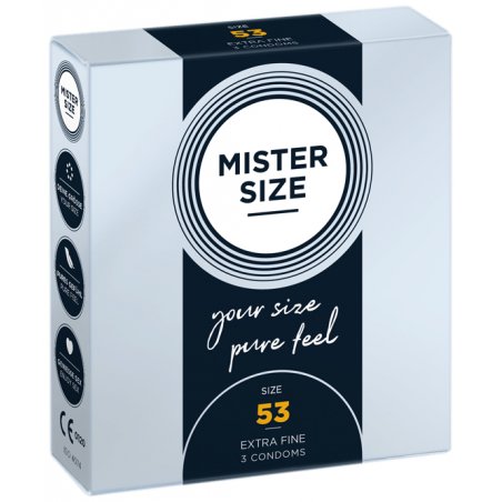 MISTER SIZE 53 3 pièce(s) Lisse