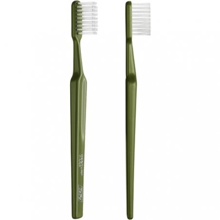 TePe Denture Care Brush with Bendable Neck and Long Filaments for Easy Cleaning of Dentures