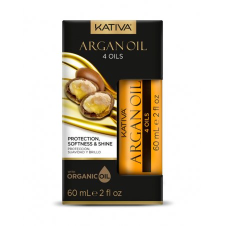 KATIVA Argan Oil 4 Oils Huile de cheveux 60 ml Femmes