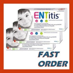 ENTitis Strawberry Immune System Kids Lozenges