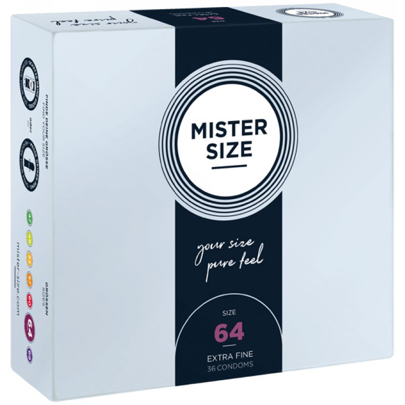 MISTER SIZE 64 36 pc(s) Smooth
