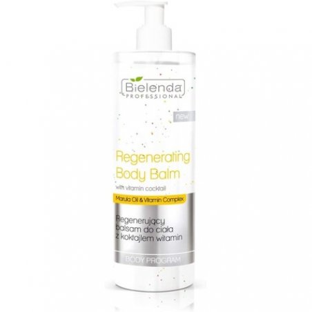 Bielenda Professional Regenerating Body Balm with Marula Oil and Vitamin Complex 490ml
