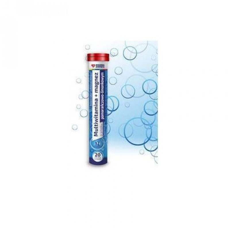 Rodzina Zdrowia Multivitamin Magnesium 20 Effervescent Tablets