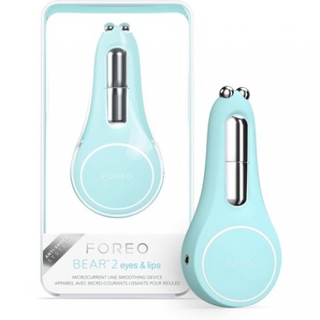FOREO Bear 2 Eyes & Lips Microcurrent Line Smoothing Instant Face Lift Eye Care Device Brow Lift Dark Circles Under Eye