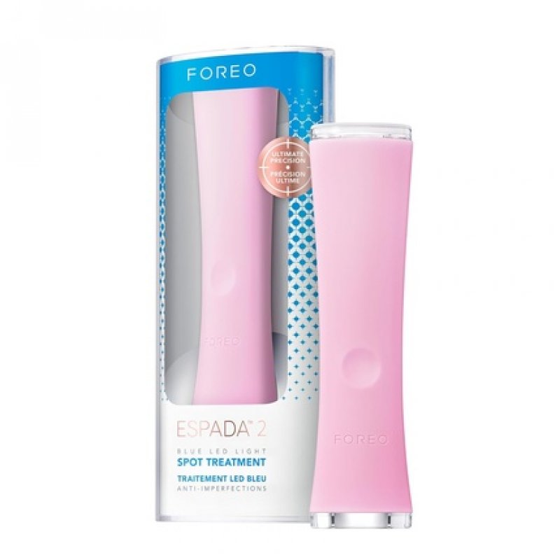 FOREO ESPADA 2 LED Light Therapy Blemish Treatment Skincare Device Medical-grade Silicone Scar Treatment for Face