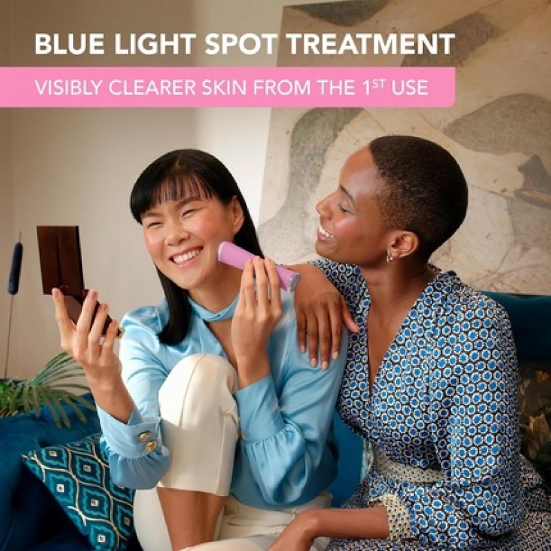 FOREO ESPADA 2 LED Light Therapy Blemish Treatment Skincare Device Medical-grade Silicone Scar Treatment for Face