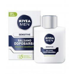 NIVEA MEN Sensitive Aftershave Balm Extra Gentle with Chamomile Extract and Vitamin E 100ml