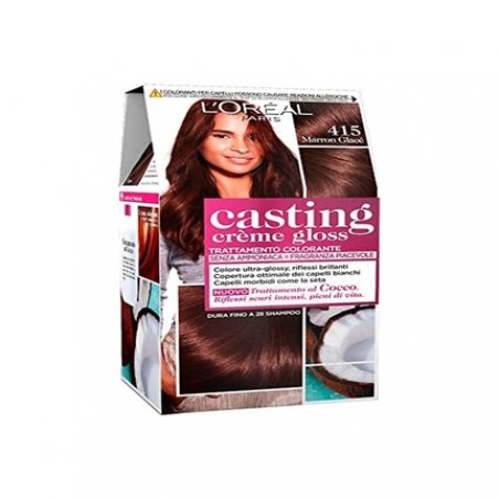L'OREAL Casting 415 Glazed Chestnut Cream Ammonia-Free Hair Dye