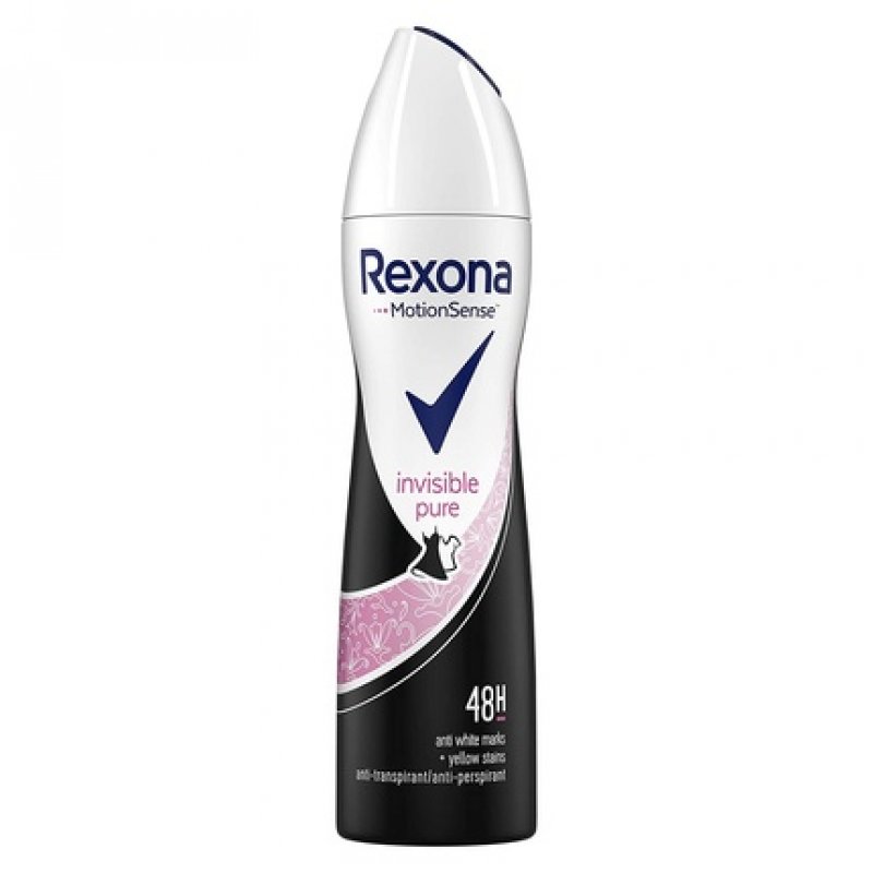 Rexona Women MotionSense Invisible Pure 48h Antiperspirant Spray 5.0 Oz 150ml