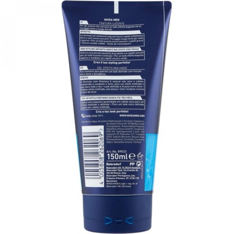 Nivea Men Craft Stylers Aqua Shiny Effect Gel 150ml