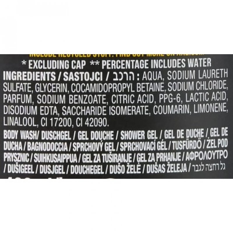 Axe Excite Shower Gel for Men 400ml