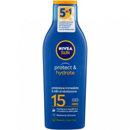 Nivea Sun Protect & Hydrate Sun Milk Lotion Spf 15 200ml