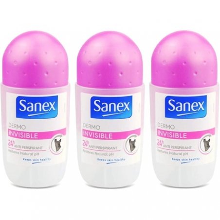 Sanex Invisible Roll On Deodorant 50ml