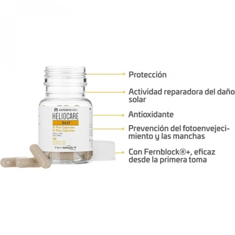 Heliocare 360º D Plus 30 Capsules