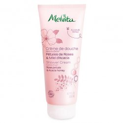 Melvita Shower Cream with Rose Petals and Acacia Honey 200ml