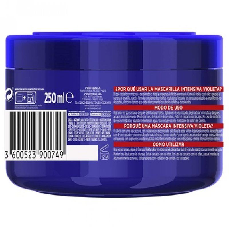 Elvive Color-Vive Violet Intensive Mask 250ml