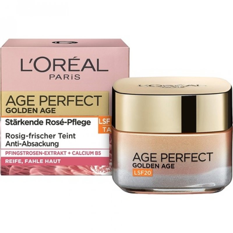 L'Oréal Paris Day Cream Age Perfect Golden Age Anti-Aging Face Care Firming and Radiance For Mature and Dull Skin SPF