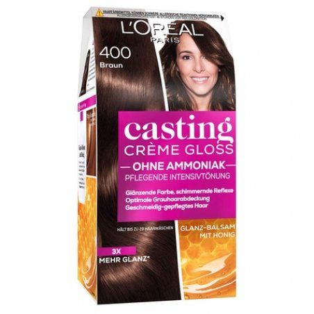 L'Oréal Paris Ammonia-Free and Silicone-Free Hair Color, Nourishing Intensive Toning with Gloss-Reflex Balm, Casting