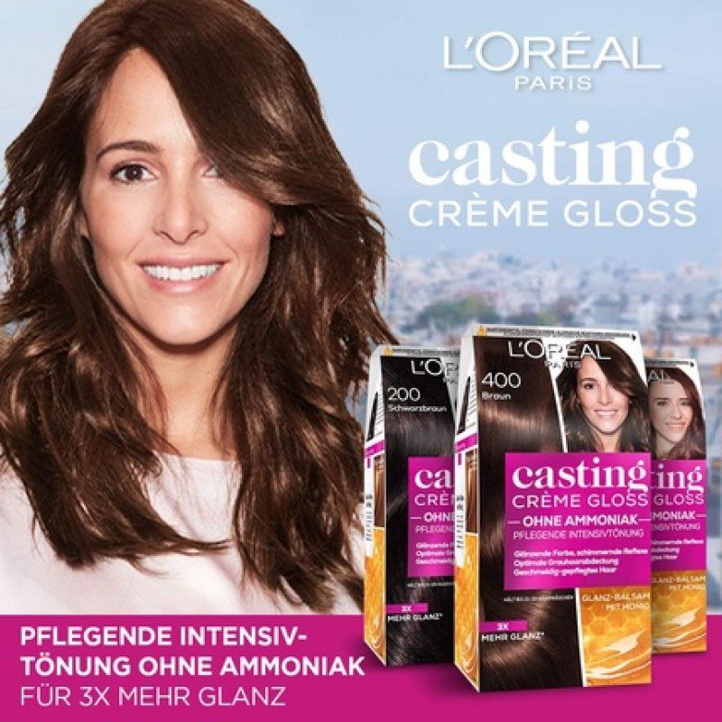 L'Oréal Paris Ammonia-Free and Silicone-Free Hair Color, Nourishing Intensive Toning with Gloss-Reflex Balm, Casting