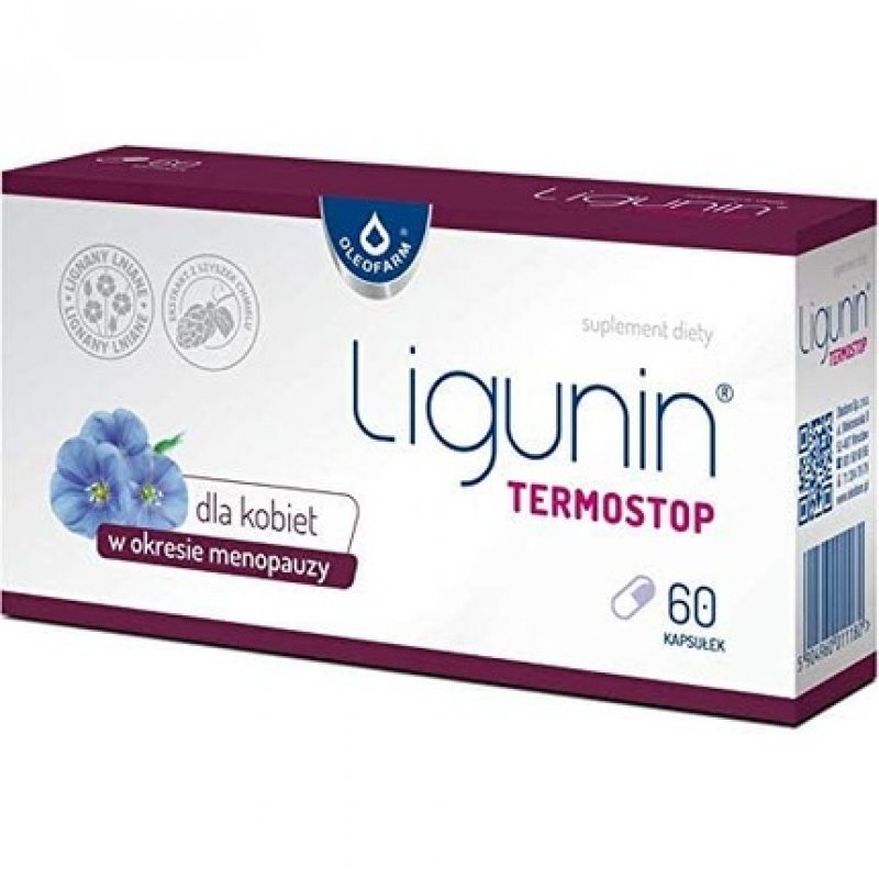 Ligunin Thermal Top for Hot Flashes of Linseed and Hops Extract