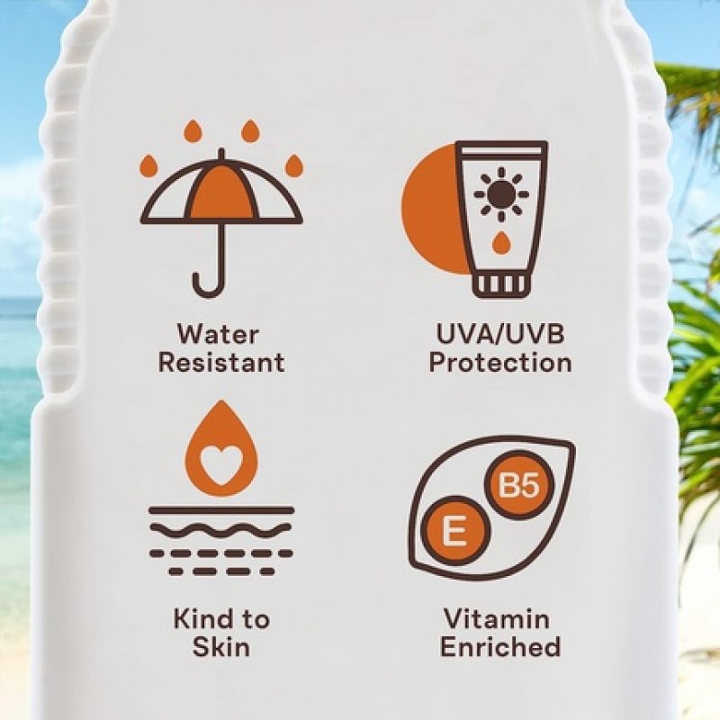 Malibu Medium Protection Sun Lotion Spray SPF15 with Vitamin E and Pro Vitamin B5 200ml