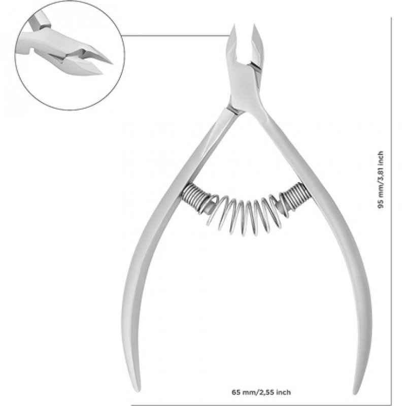 VJ STALEKS Smart 30 Cuticle Nipper with Spring Blade Length 5mm NS-30-5