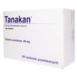 Polpharma Tanakan 90 Tablets Made in France