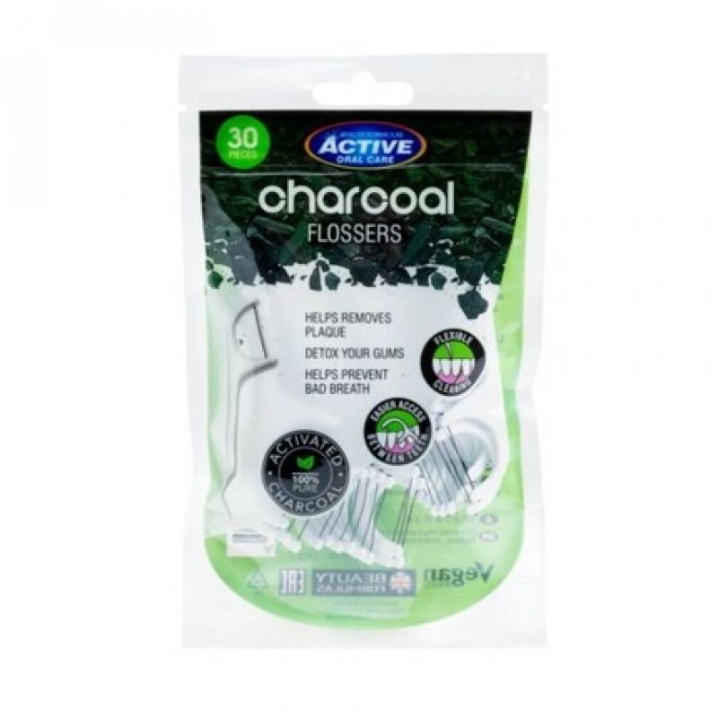 Beauty Formulas Active Oral Care Nigella Seed with Activated Charcoal 30 Pieces