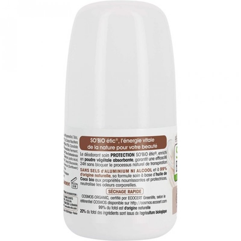 SO'BiO étic Coconut Protective Deodorant 50ml