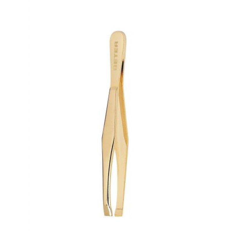 Beter Tweezers With Straight Tip Golden