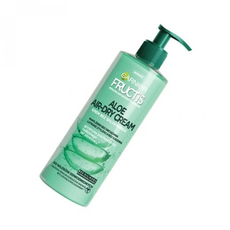 Garnier Fructis Aloe Hydra Bomb Shampoo Conditioner Air Dry Cream