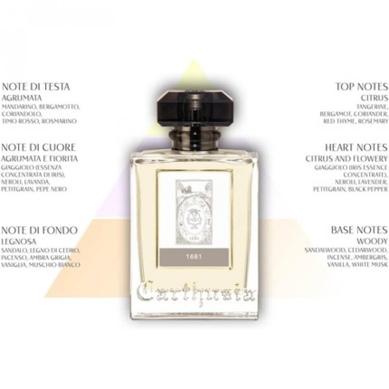 Carthusia 55255 1681 Men Eau de Parfum 100ml