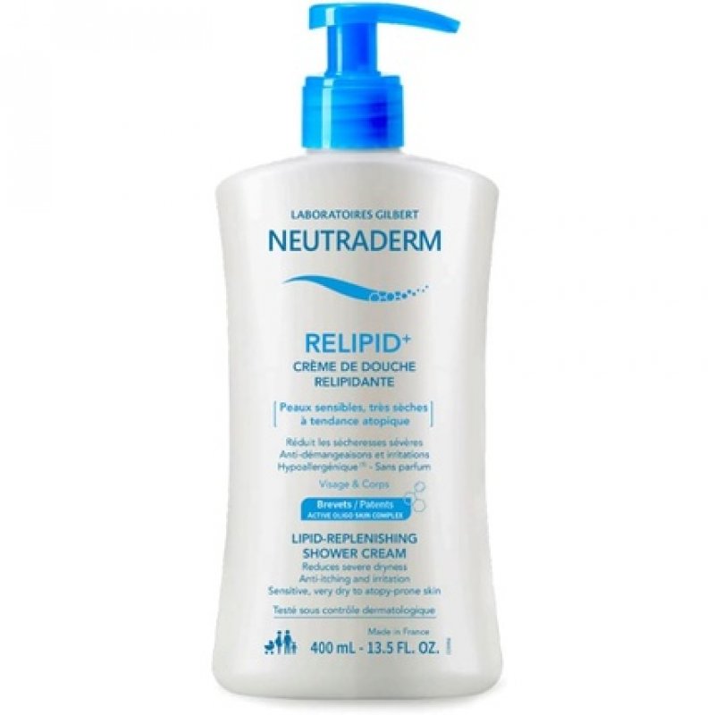 Neutraderm Relipid Lipid-Replenishing Shower Cream 400ml