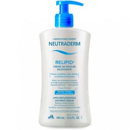Neutraderm Relipid Lipid-Replenishing Shower Cream 400ml