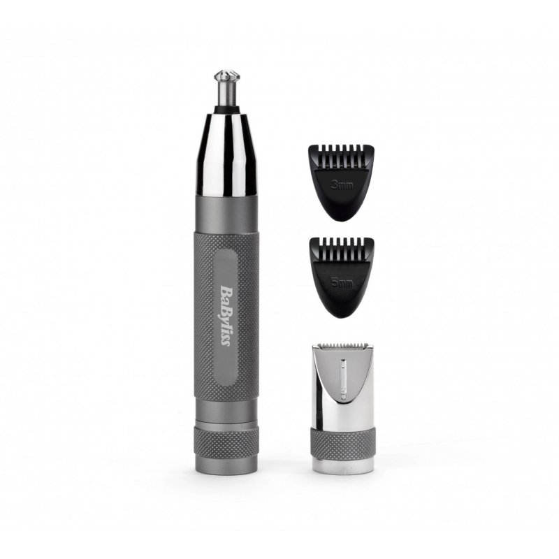 BaByliss E116E tondeuse de précision Gris, Argent